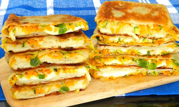 Frittelle di zucchine e mozzarella