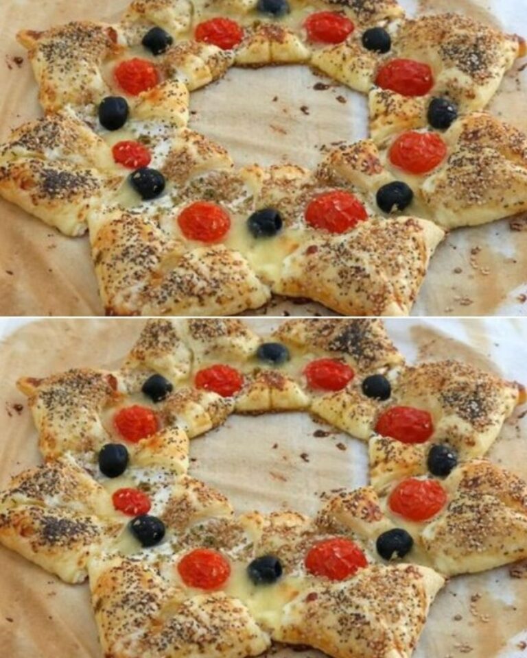 Stella di pasta sfoglia: la ricetta per un piatto rustico delle feste scenografico e delizioso