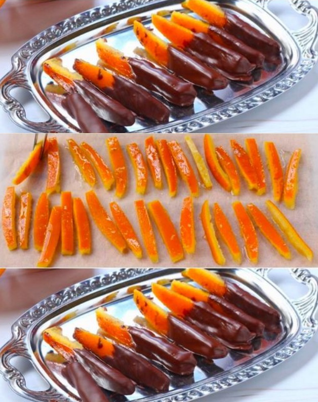 Scorze d’arancia al cioccolato: la ricetta dei canditi pralinati super golosi