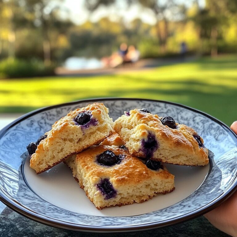 Scones deliziose ai Mirtilli