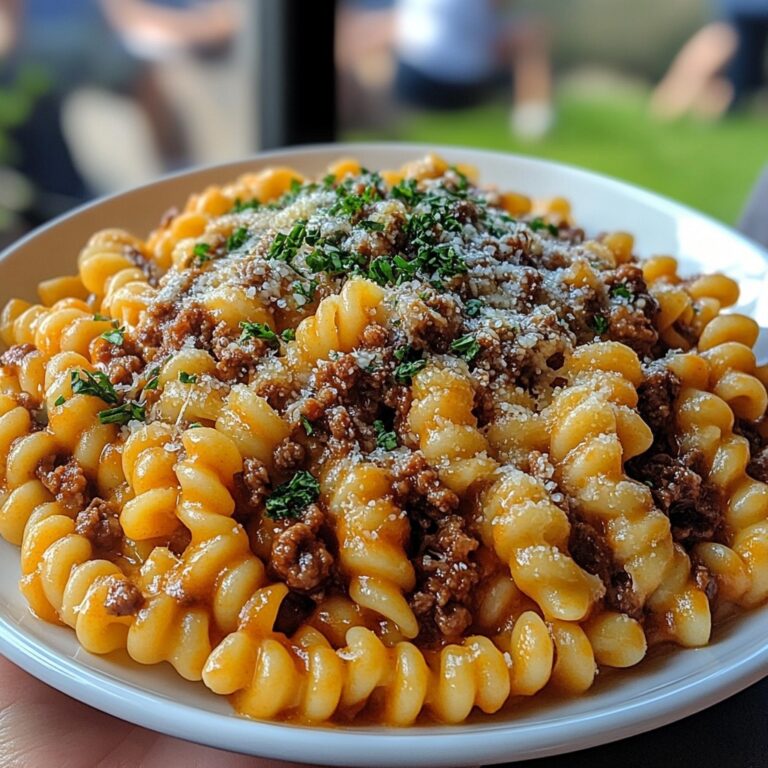 Pasta “Beefy” al Formaggio