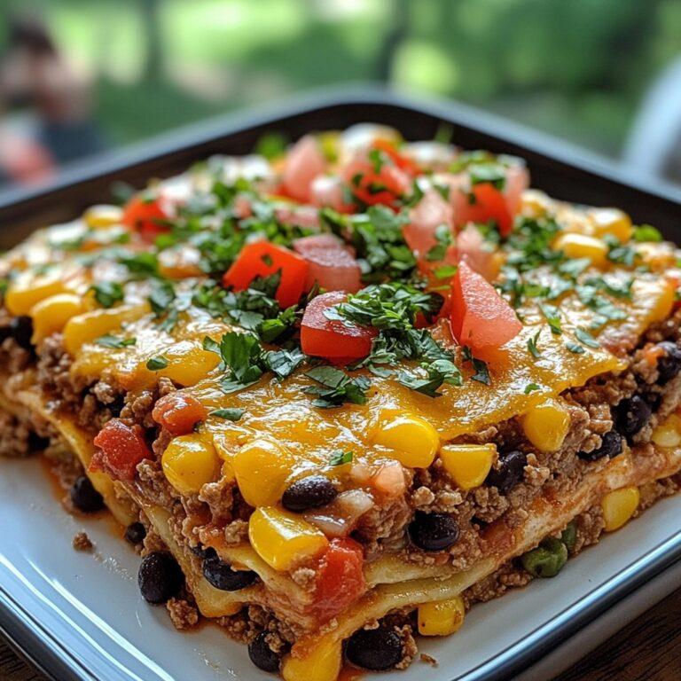 Walking Taco Casserole con Un Tocco Speciale