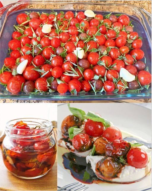 Pomodorini canditi (confit) – Ricetta vegana e senza glutine