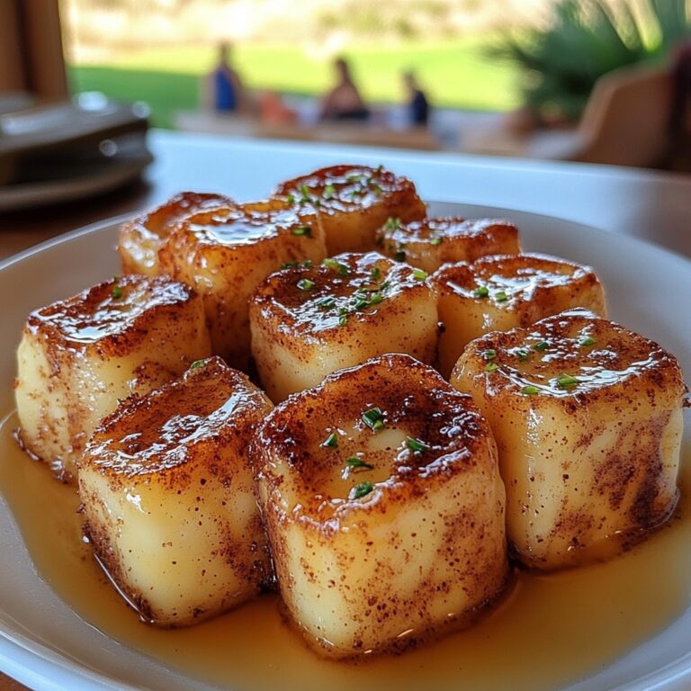 Bocconcini di French Toast alla Cannella