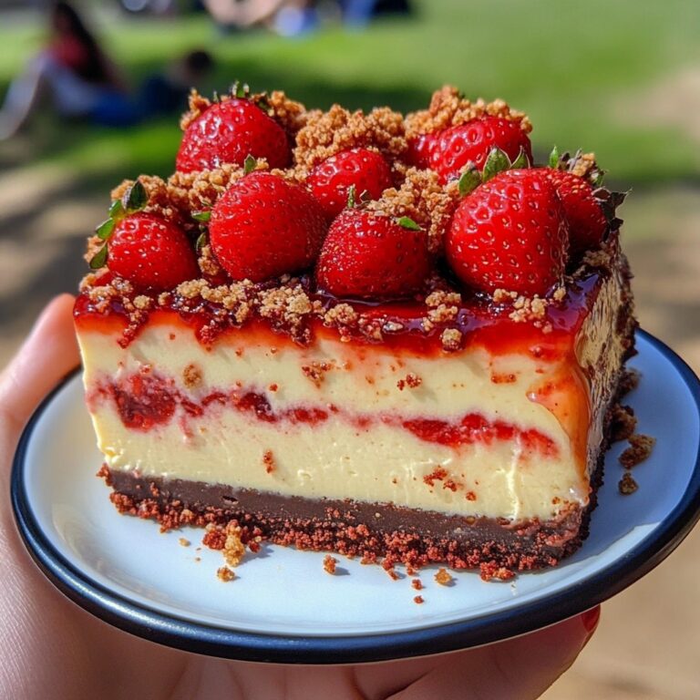 Cheesecake “Red Velvet” con Croccante di Fragole