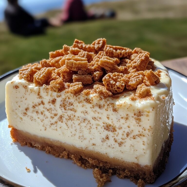 Cheesecake al “Cinnamon Toast Crunch”