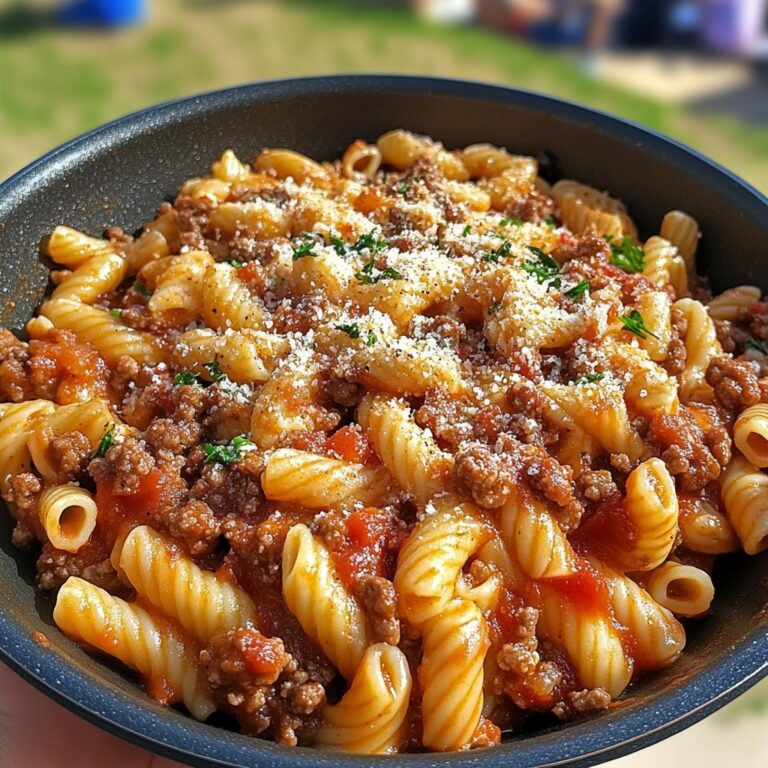 Pasta in Padella Facile con Manzo Macinato