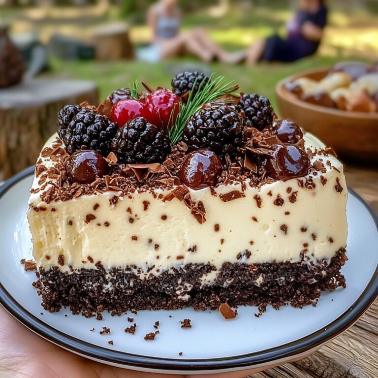 Cheesecake Foresta Nera – Un Momento di Puro Piacere