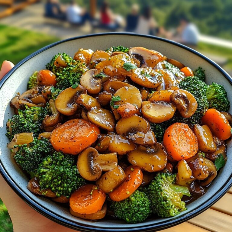 Saltato di Broccoli, Carote e Funghi – Traduzione in Italiano