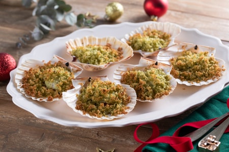 Capesante gratinate: l’antipasto delle feste, semplice e raffinato