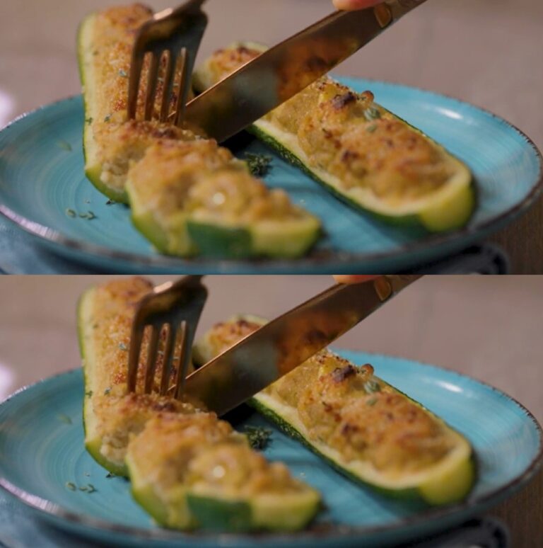 Zucchine ripiene alla Ligure