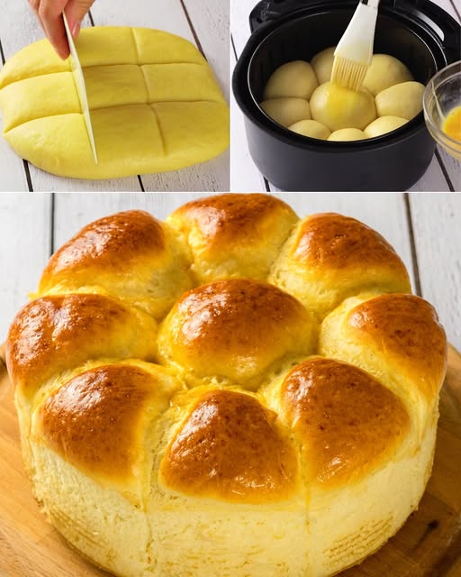 Non crederai ai tuoi occhi ma basteranno 15 minuti in friggitrice ad aria e avrai la brioche più soffice di sempre! La ricetta: