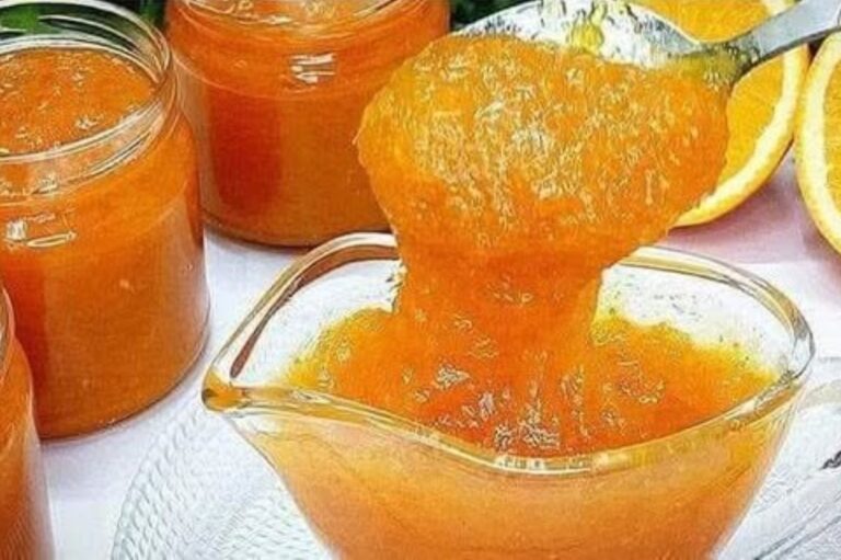 La nostra marmellata fatta in casa all’arancia dolce