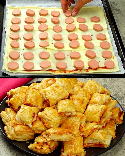 Torta salata con würstel: la ricetta facile e gustosa dei rustici!