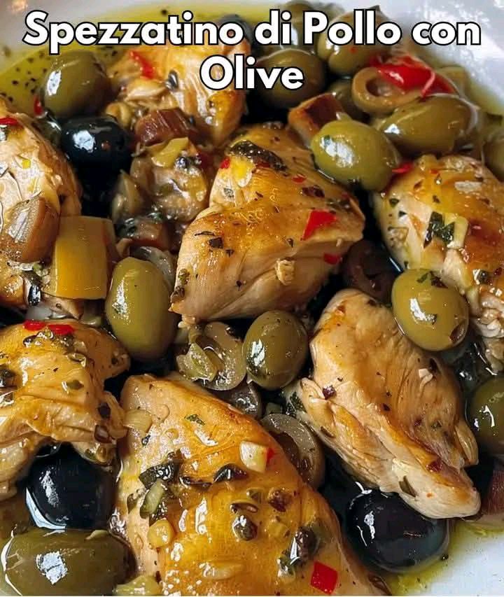 Spezzatino di Pollo con Olive