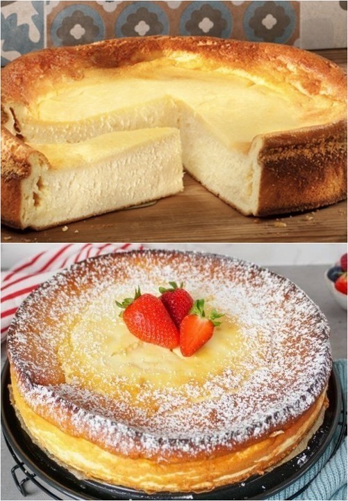 Cheesecake veloce senza fondo – Si scioglie in bocca!