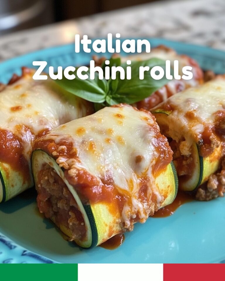 🇮🇹 Involtini di Zucchine alla Italiana