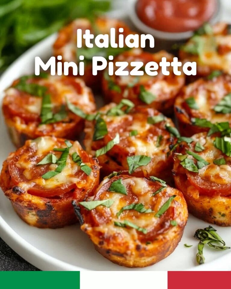 Ricetta Semplice delle Mini Pizzette Italiane