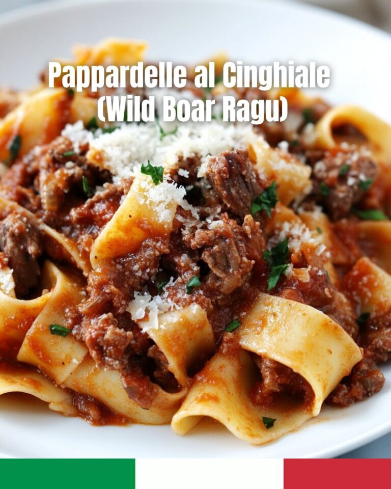 Pappardelle al Cinghiale
