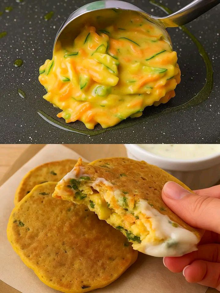 Frittelle di ceci e verdure sazianti buone e proteiche