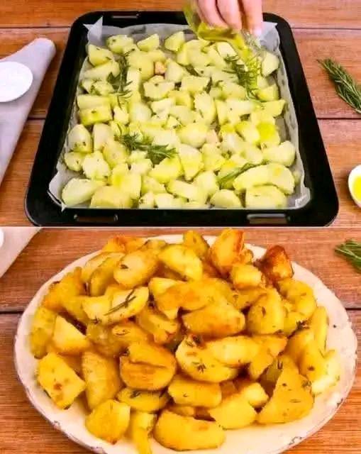 SEMBRANO FRITTE Il segreto per le patate al forno super croccanti fuori e morbide dentro
