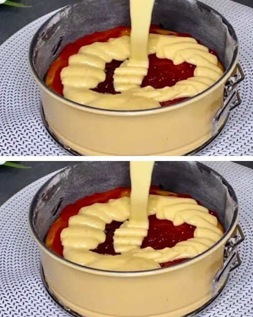 Torta alla marmellata veloce ed economica! Incredibilmente buono