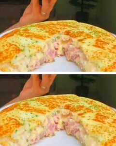 Tortino di patate ripieno fatto in padella