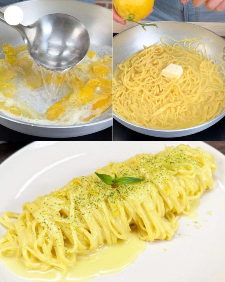 Tagliolini al Limone con Burro e Basilico: Un’Esplosione di Freschezza in Ogni Forchettata