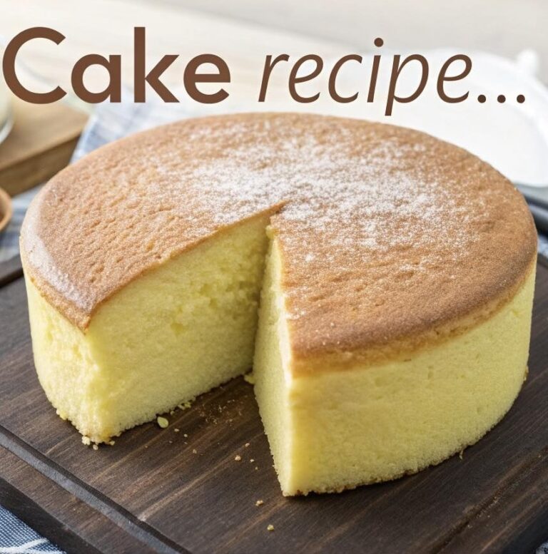 Torta Soffice Classica al Limone