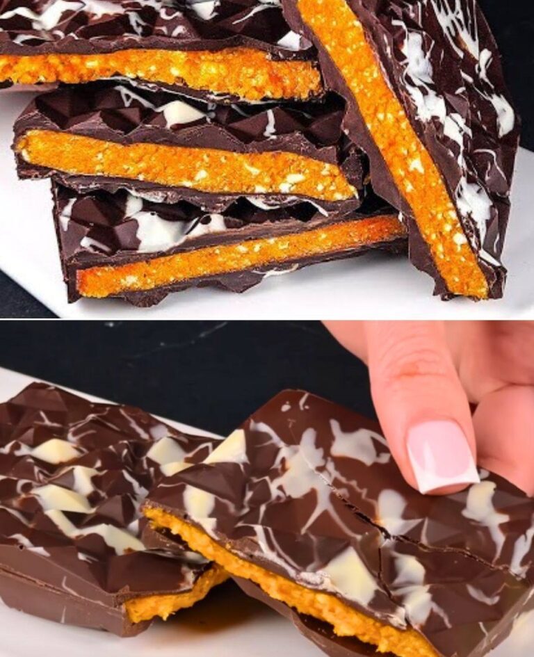 Lujosas joyas de albaricoque bañadas en chocolate