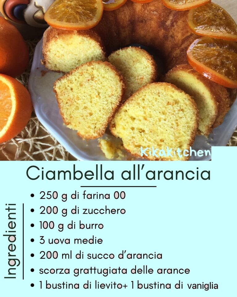 Scopri la ciambella all'arancia più soffice e golosa che ci sia!