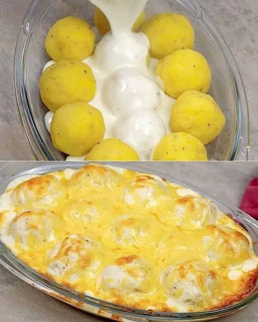 RICETTA PATATE GRATINATE IN SALSA BESCIAMELLA