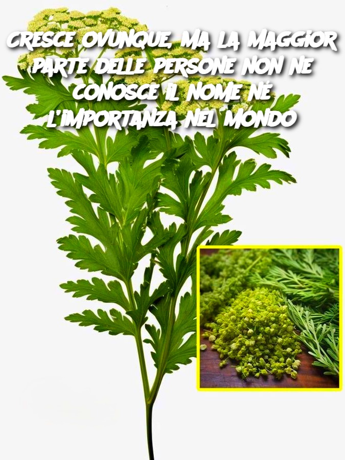 Cresce ovunque, ma la maggior parte delle persone non ne conosce il nome né l’importanza nel mondo