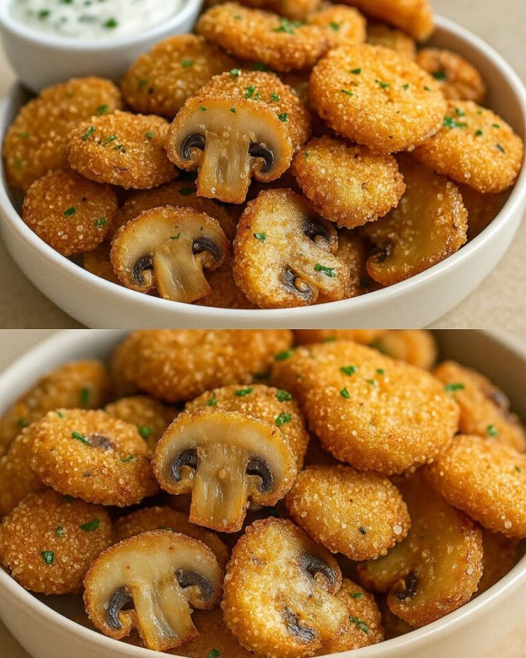 Funghi Champignon Impanati e Croccanti