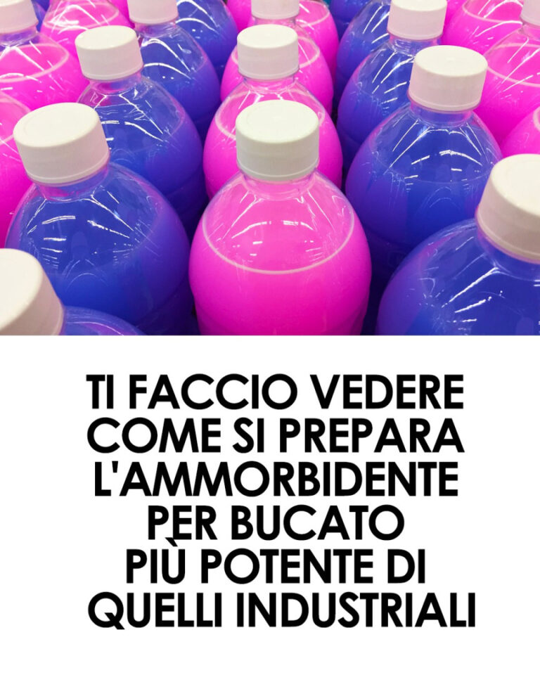 Ammorbidente fai-da-te con acido citrico