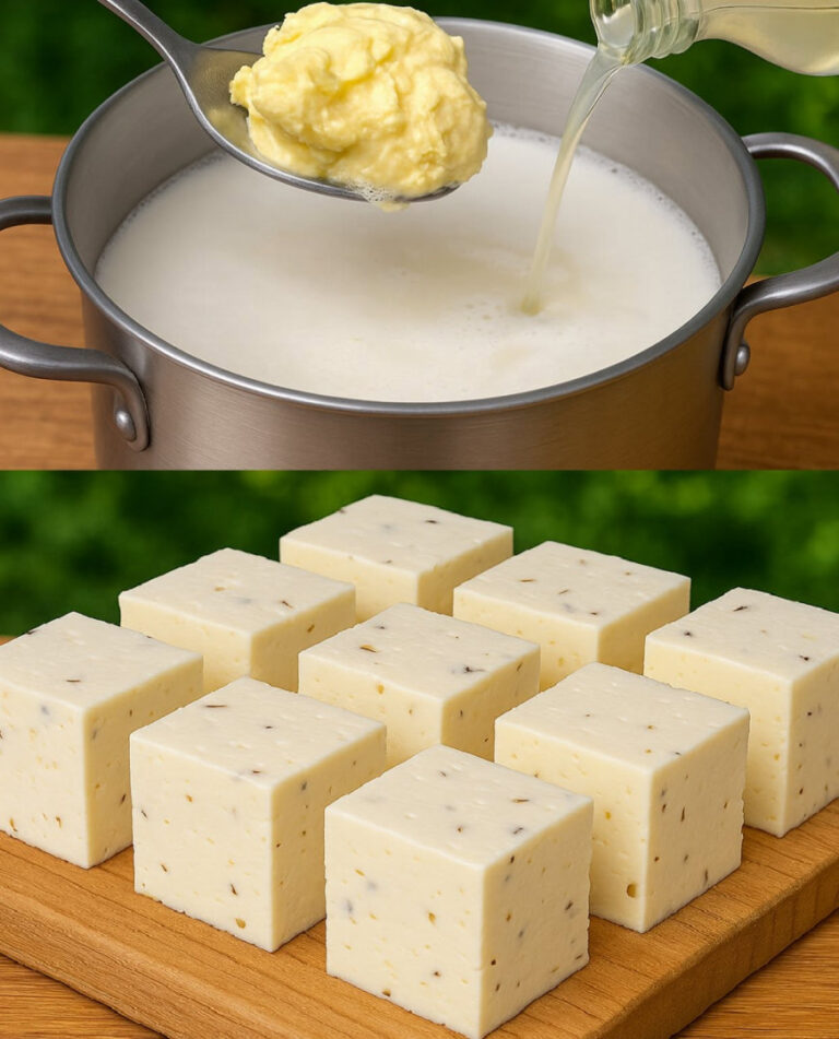 Formaggio fatto in casa facile e veloce a base di latte e aceto