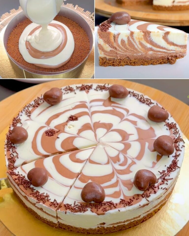 Torta bianca e nera: la ricetta cremosa e golosa senza cottura