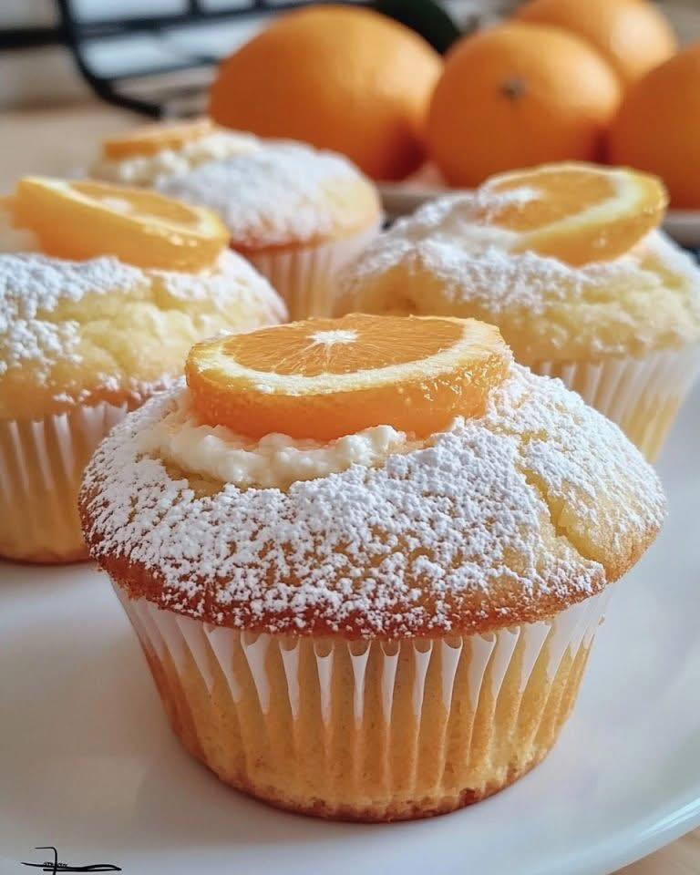 Muffin Ricotta e Arancia