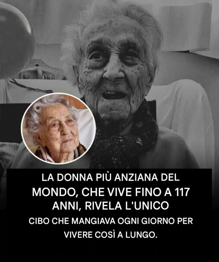 Il sorprendente segreto della persona più anziana del mondo: un menù immutato da 117 anni