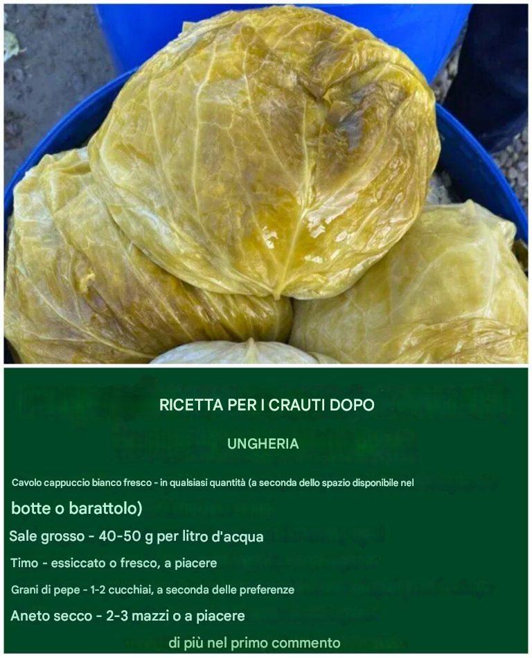 Ricetta per i crauti ungheresi