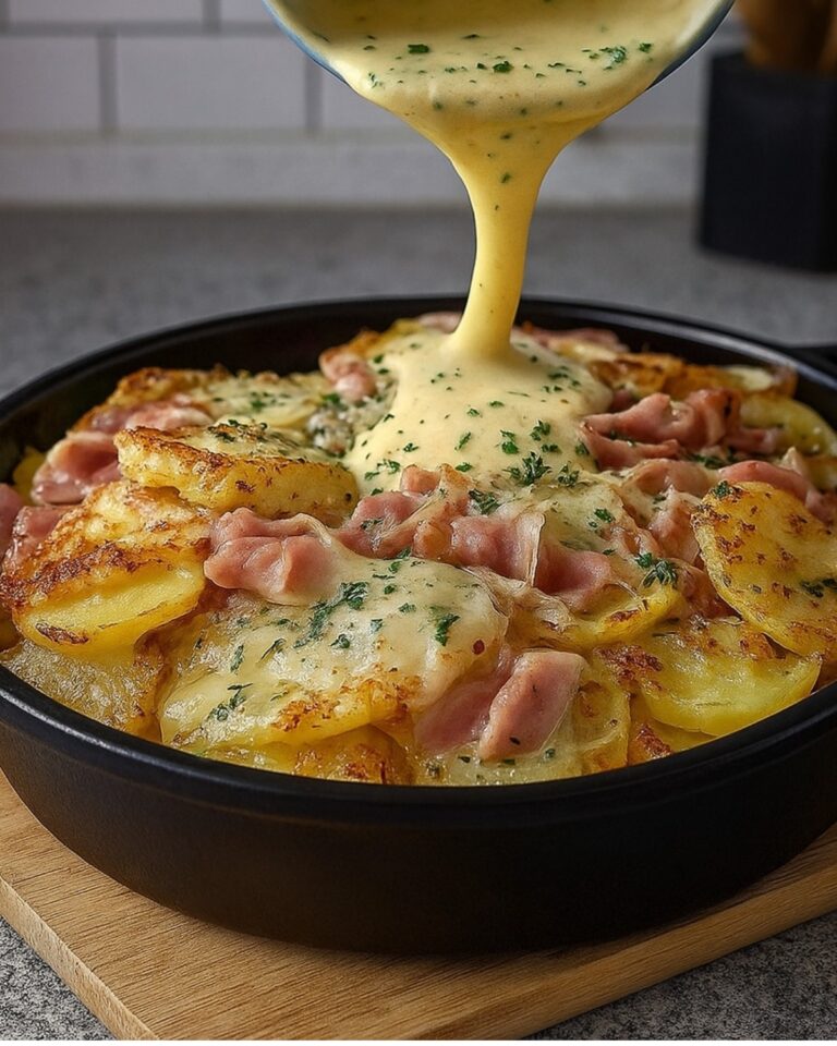 Gratin de Pommes de Terre au Jambon