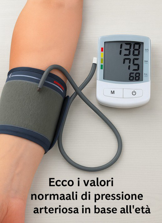 Valori normali di pressione sanguigna a seconda dell’età