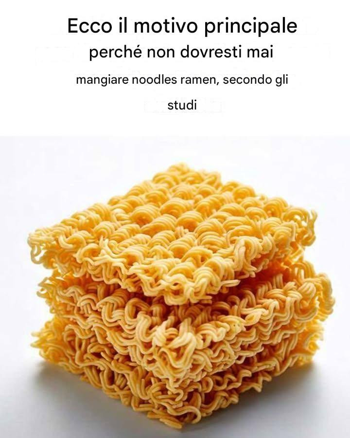 Non lo sapevo! – Cosa c’è davvero nei noodles ramen