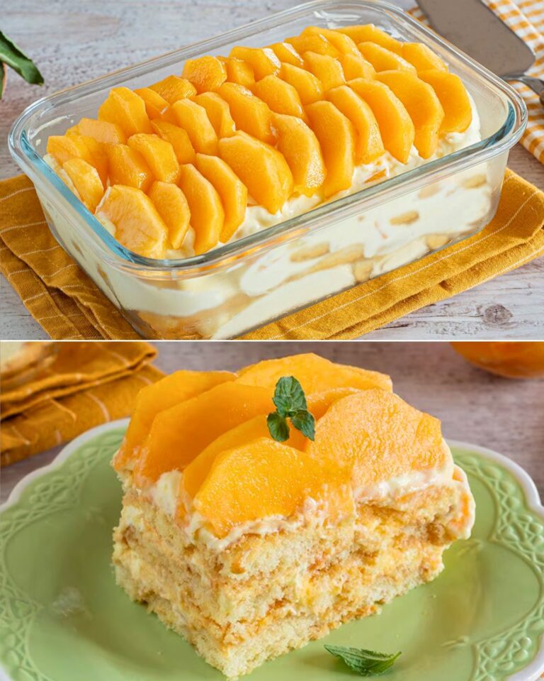 Tiramisù alle Pesche