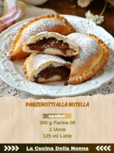 Panzerotti alla Nutella Senza Lievitazione: Golosità in Pochi Minuti!