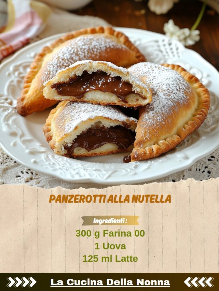 Panzerotti alla Nutella Senza Lievitazione: Golosità in Pochi Minuti!