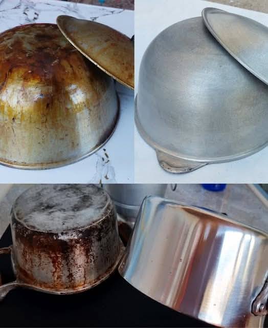 Come far brillare una padella bruciata