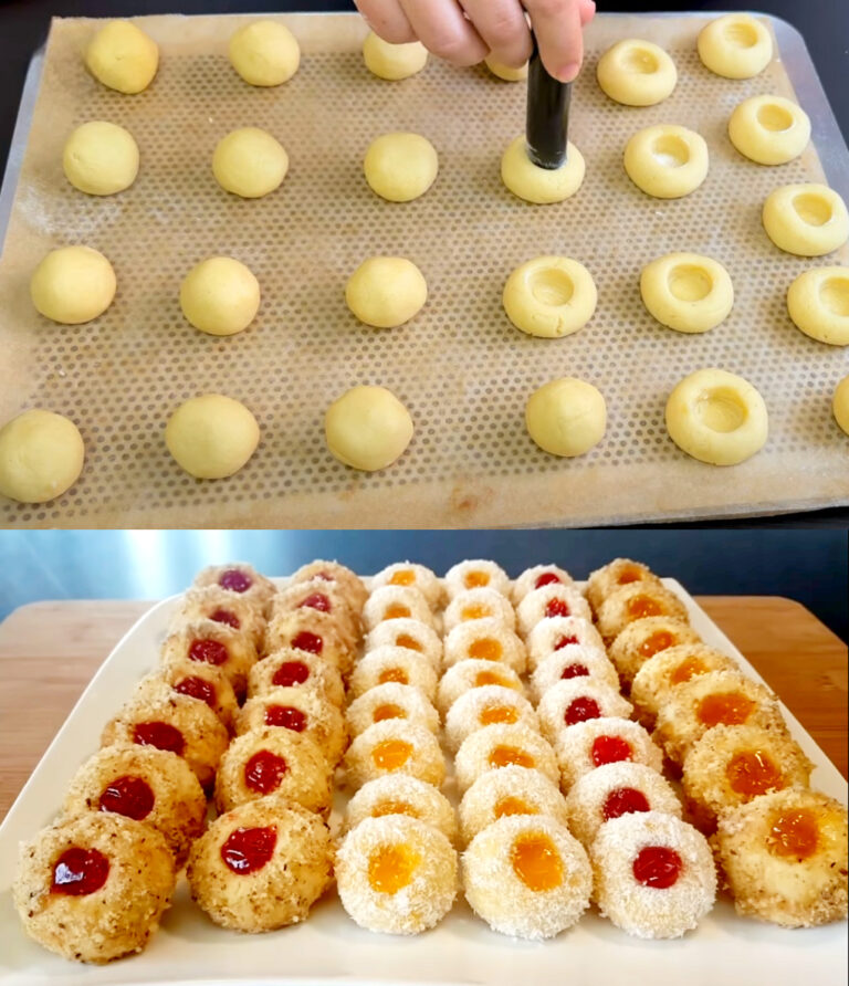 Biscotti della Nonna con Cuore di Maracujà: Soffici e che si Sciolgono in Bocca