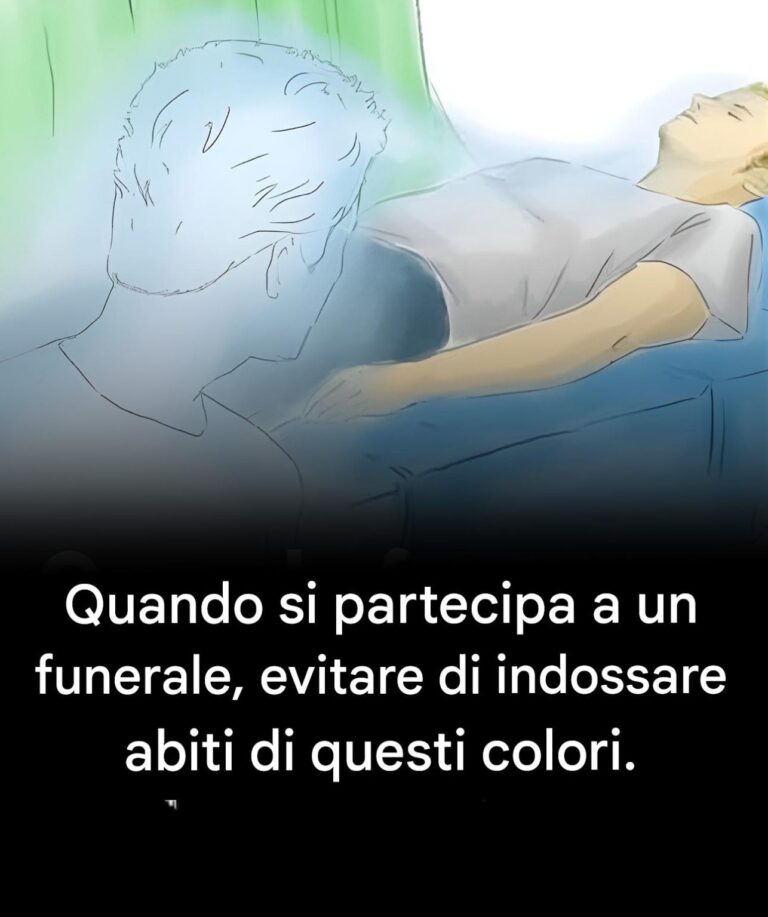 Perché non dovresti indossare quei colori a un funerale?