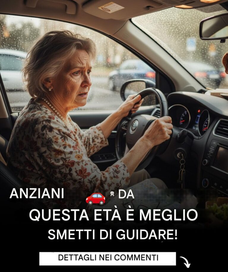 Guida: età a partire dalla quale è fortemente sconsigliato agli anziani di continuare a guidare